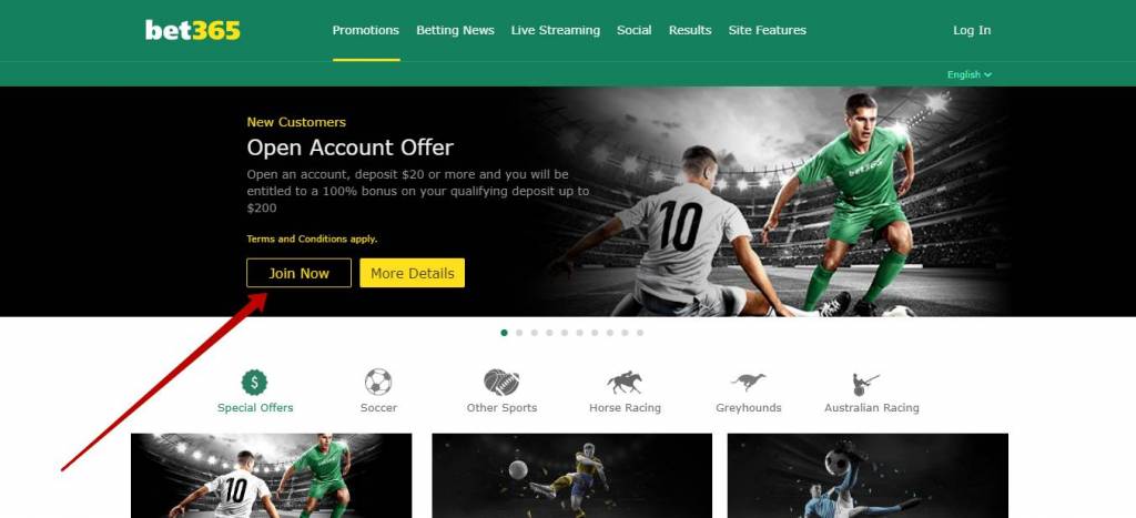 Bet365 bonus code and promotions