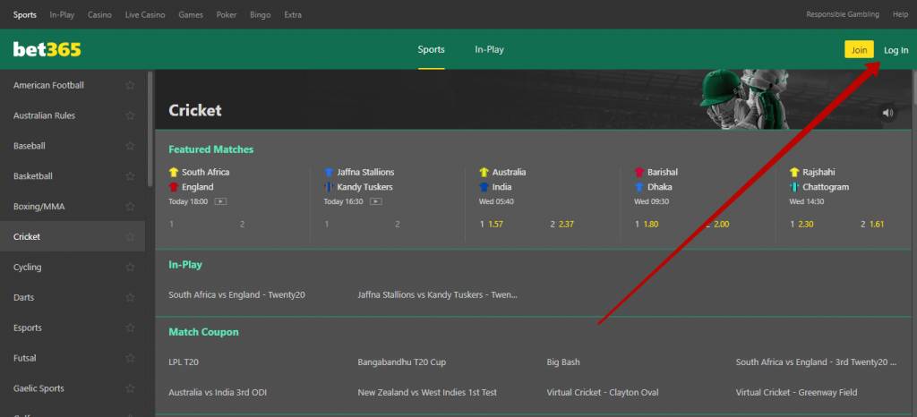 Bet365 online sports betting mobile