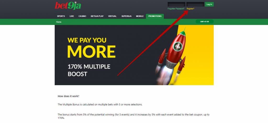 Bet9ja bonus multiple boost