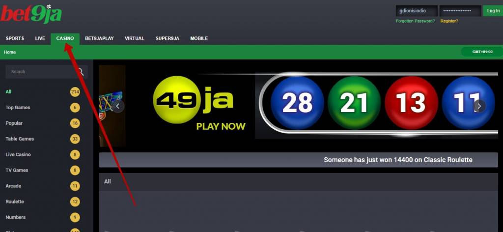 Bet9ja casino review