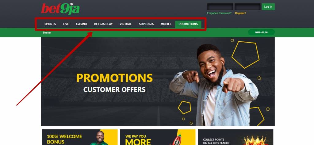 Bet9ja live betting