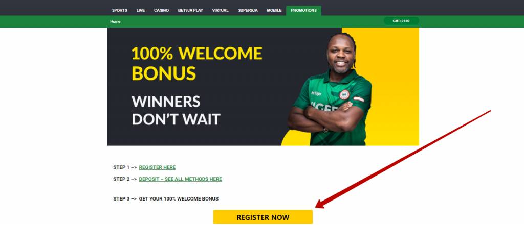 Bet9ja welcome bonus