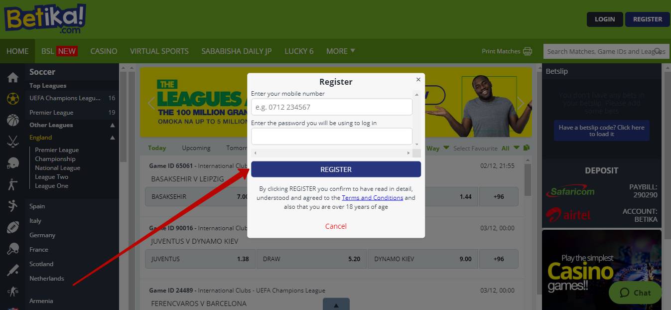 Betika review Betika bookmaker Best Online Sports Betting in Africa