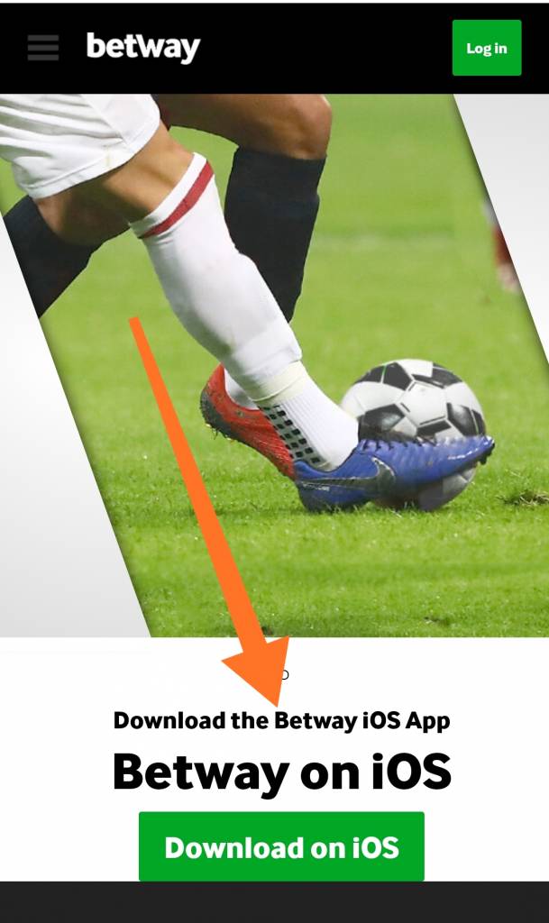 Betway app for iOS
