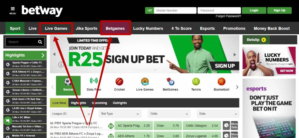 Betway Casino in Africa