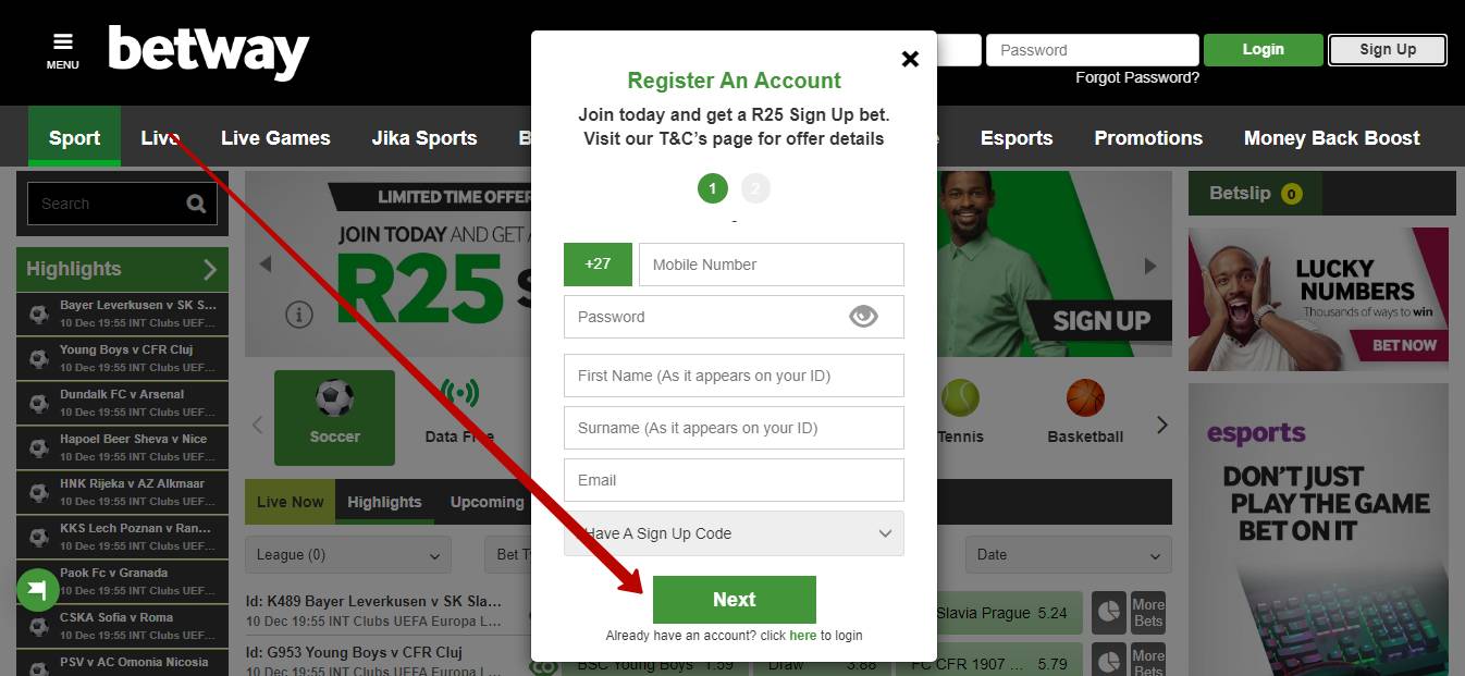 100percent deposit complement to help you R1,one hundred thousand Sports betting