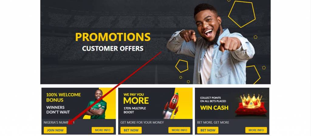 Bonuses for Bet9ja mobile app