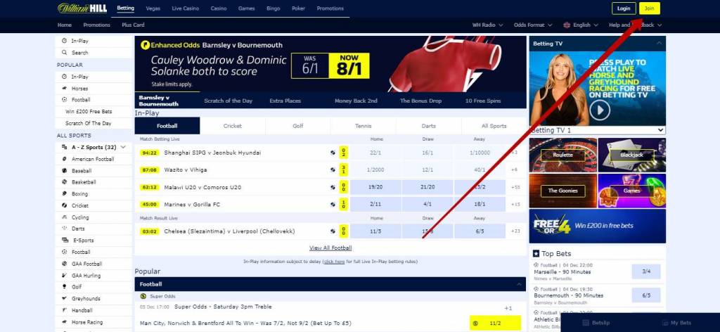 How to get William Hill bonus