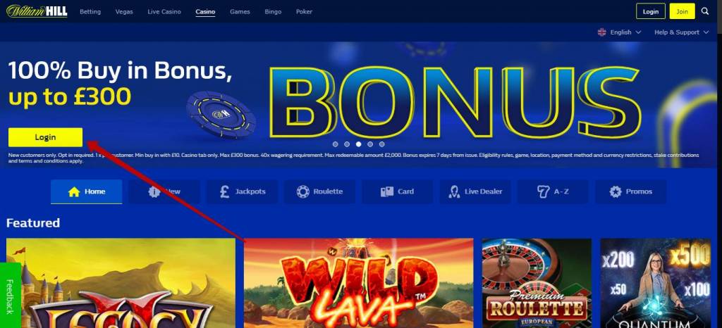 William Hill promo code in Africa