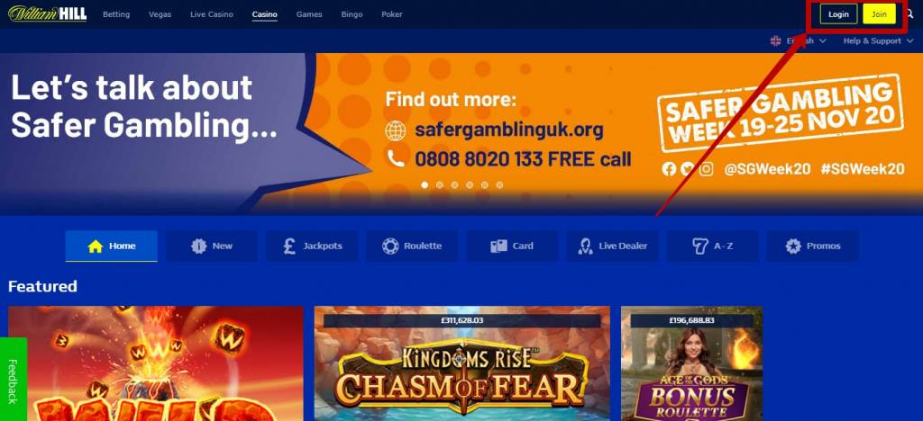 William Hill registration guide